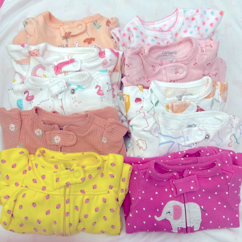 Lot of 10 Premie Onesies